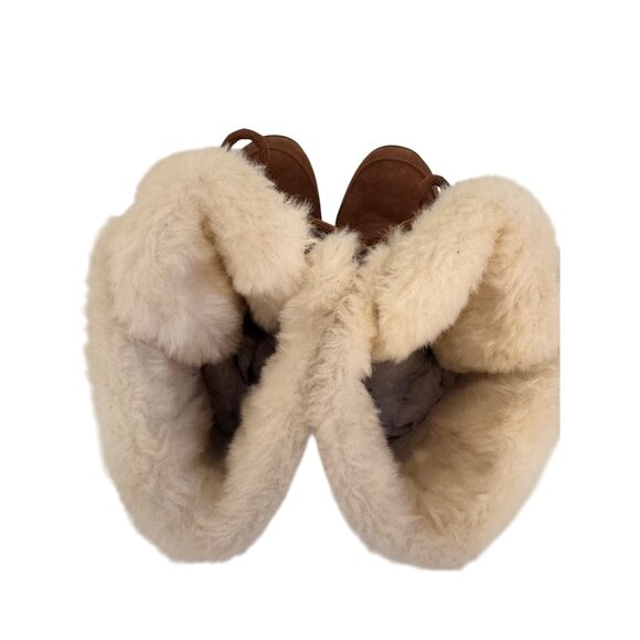 The North Face Nuptse Puma II Size 8 /EU 39 Dachshund Brown/ Cream NWOB Boots - Picture 9 of 16